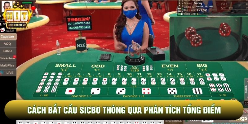Cách bắt cầu Sicbo thông qua phân tích tổng điểm Cách bắt cầu Sicbo thông qua phân tích tổng điểm